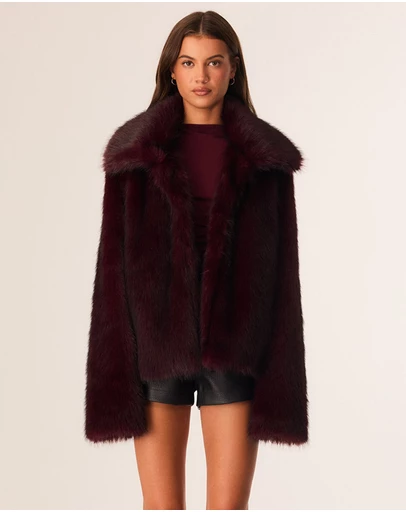 SNDYS - Leila Faux Fur Jacket