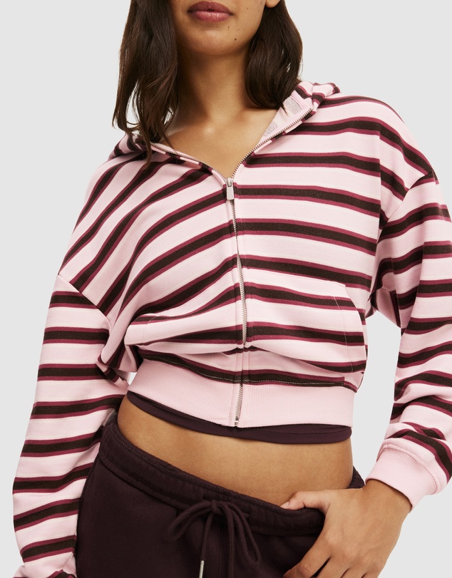 Cotton On Body Active - Active Fleece Zip Through Hoodie