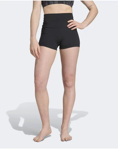 adidas Performance - All-Me Sculpt Booty Short Leggings Womens