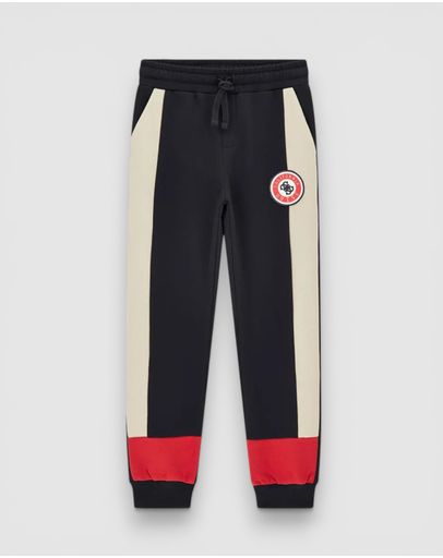 BLACK/RED COMBO
