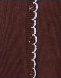 Petal & Pup - Ruby Knit Cardigan - Brown