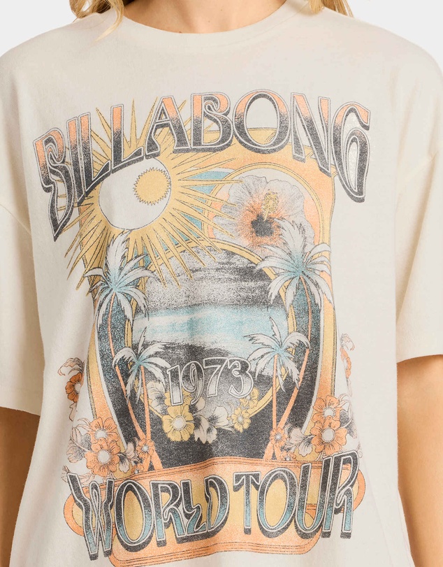 Billabong - Womens Between Night & Day Oversized T-Shirt