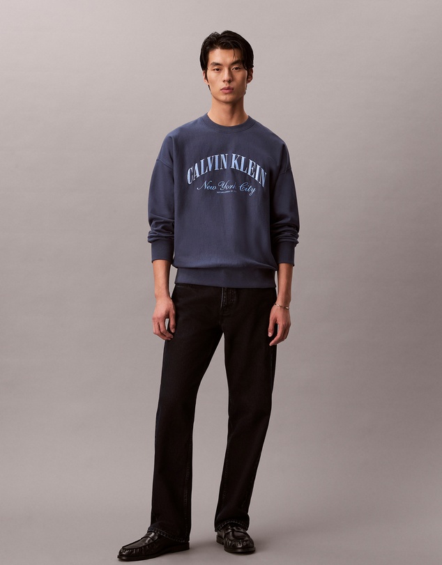 Calvin Klein Jeans - Terry Logo Graphic Relaxed Sweatshirt