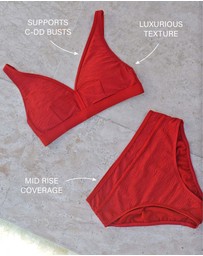 Nip Tuck Swim - Parvati Maevis High Waist Bind Bikini Pant
