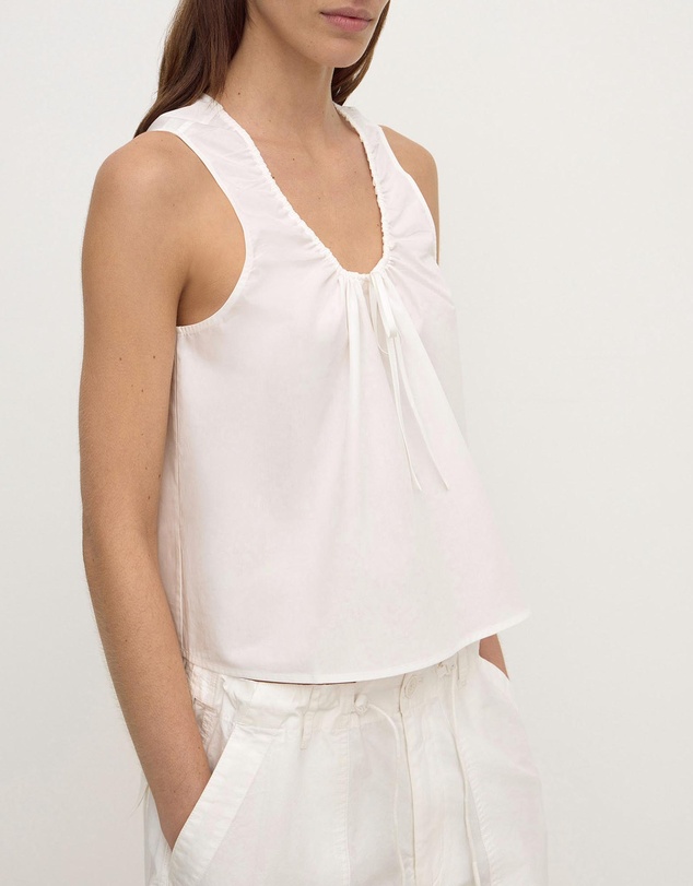 Assembly Label - Holly Cotton Tie Top