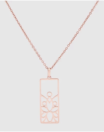 Pastiche - White Orchid Necklace