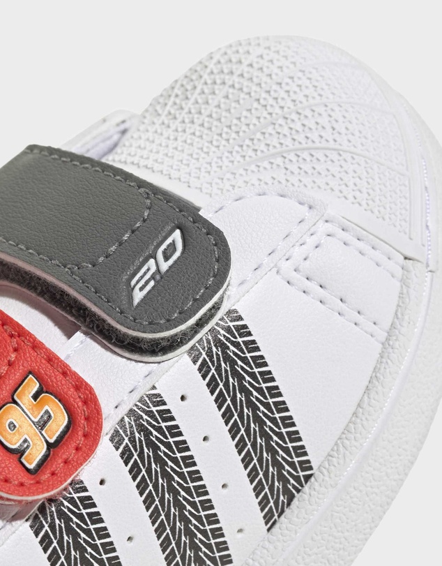 adidas Originals - adidas Pixar Cars Superstar II Comfort Closure Shoes Infants
