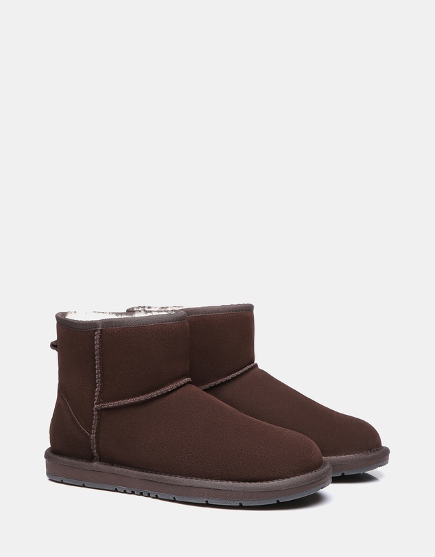 EVERAU - Australian Shepherd Ugg Mini Classic Suede Cow Suede Upper UGG Boots
