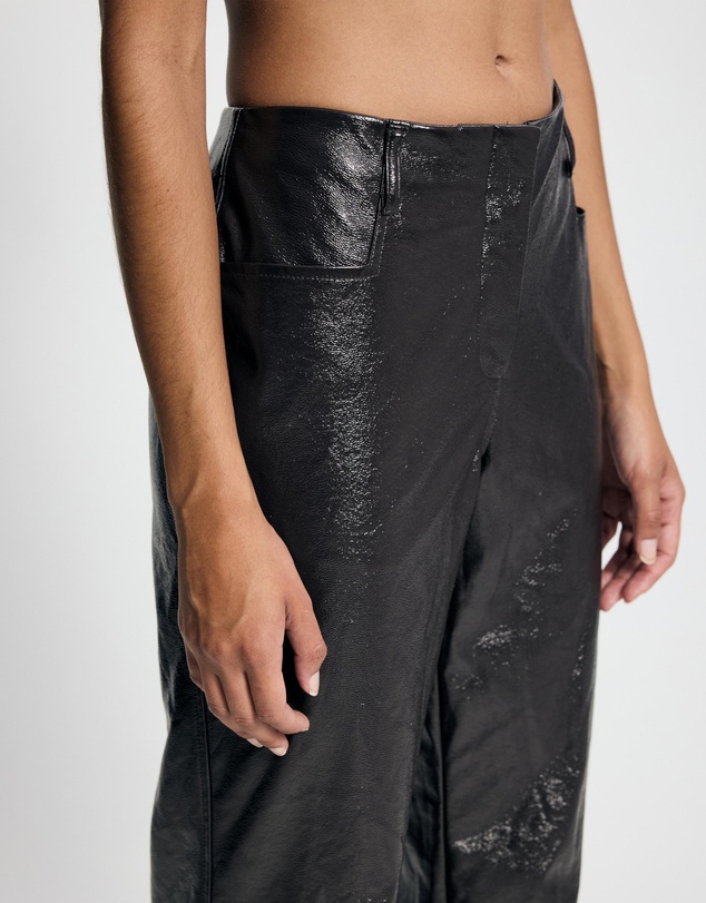 Lover - Genevieve Patent Faux Leather Pants