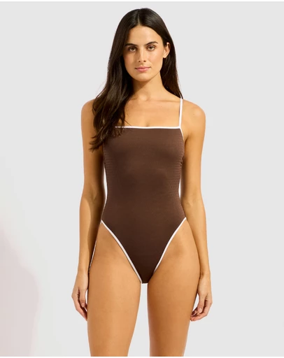 Seafolly - Beach Bound Square Neck One Piece
