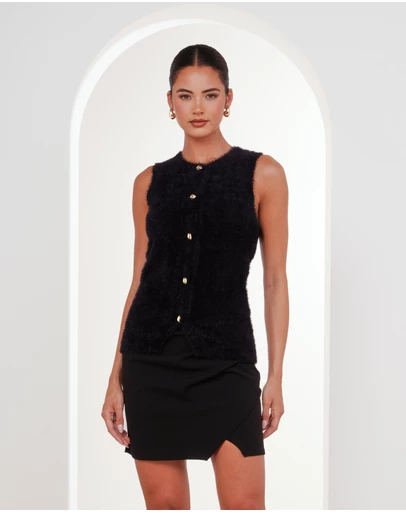 Pilgrim - Fifi Fuzzy Vest Top