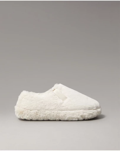 Calvin Klein - Faux Fur Slippers