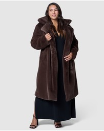 Pink Dusk by Curve Project - Infamous Fur Coat
