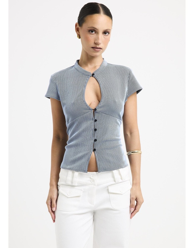 Insight - Angelique Keyhole Top