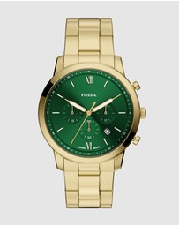 Fossil - Neutra Gold Tone Chronograph Watch