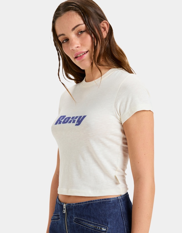 Roxy - Womens Chloe Kim Baby T-Shirt