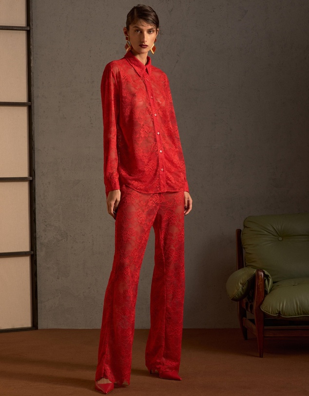 Muma World - Aka Sukara Laced Tailored Pant