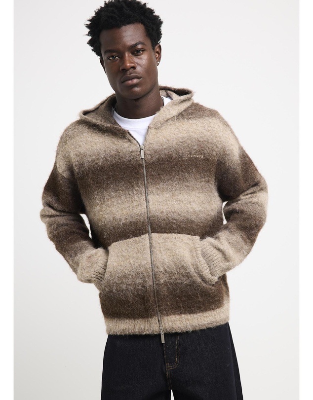 Spencer Project - Stamped Zip Knit Jumper