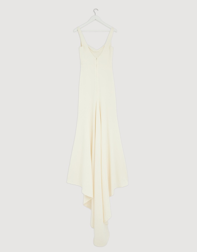 Revibe - Repaired CHANCERY Edith Drape Front Gown - AU 10