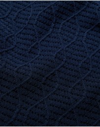 Calibre - Cable Short Sleeve Knit Shirt Royal Blue