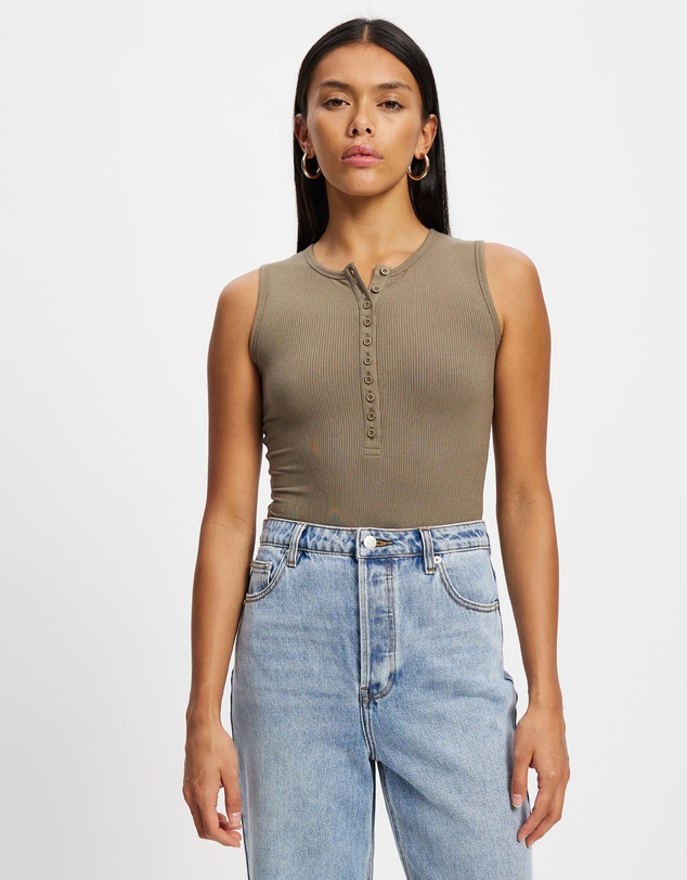 Grace Willow - Liv Button Bodysuit