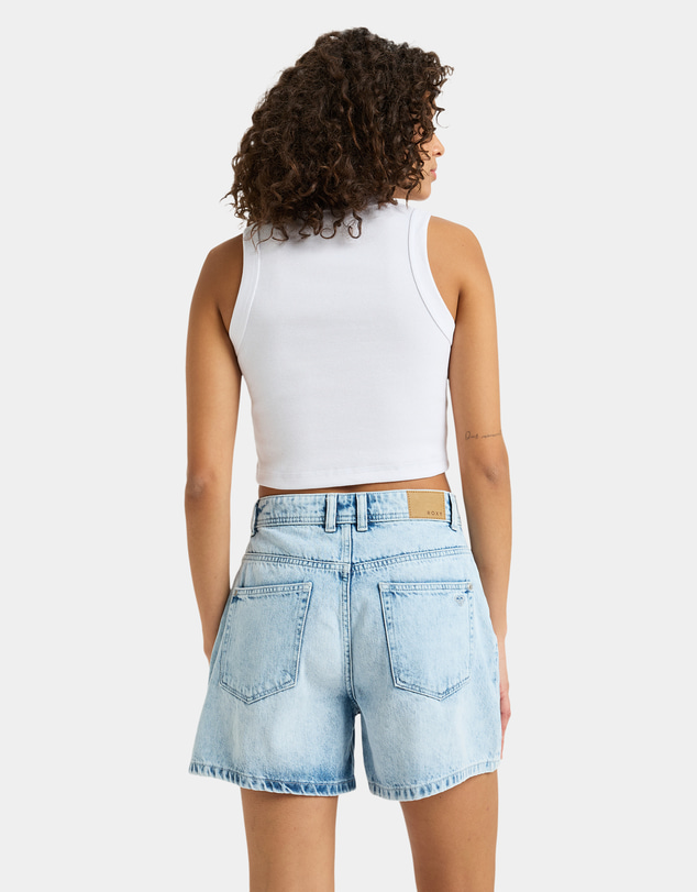 Roxy - Womens Morning Splend Denim Shorts