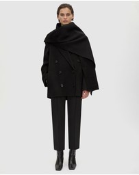 CAMILLA AND MARC - Memoria Short Coat With Scarf