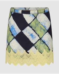 KINGA CSILLA - Oro Tile Vera Mini Skirt