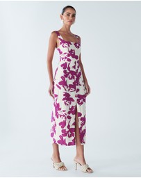 BWLDR - Zahlia Midi Dress