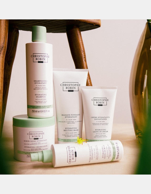 Christophe Robin - Hydrating Shampoo With Aloe Vera 500ml