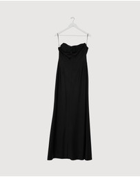 Revibe - Repaired CHANCERY Jada Strapless Corset Maxi Dress - AU 12