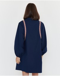 ALEXANDRA - Kai Dress Navy