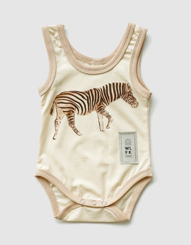 WITH LOVE FOR KIDS - Comfy Tank Onesie - Babies