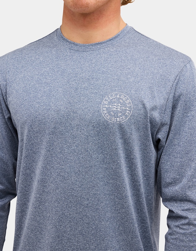 Billabong - Mens Big Wave Daz Loose Fit Long Sleeve Rashguard