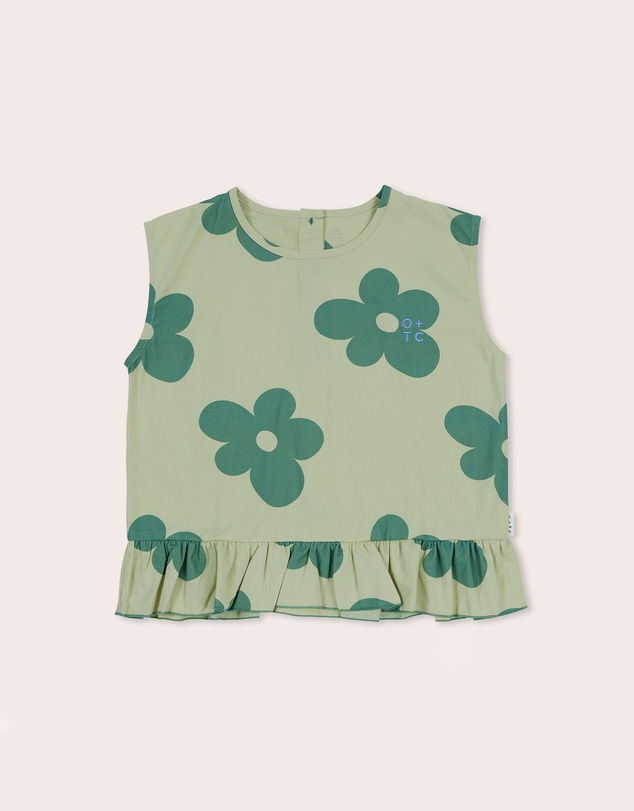 Olive & The Captain - Petal Boxy Frill Singlet