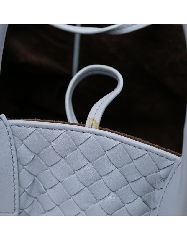 Pre-Loved by Azura Reborn - Pre-Loved Small Calfskin Intrecciato Pinacoteca Tote
