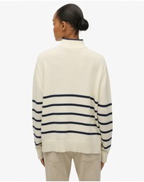 Superdry - Cotton Half Zip Knit