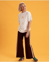 Banabae - Twilight Side Stripe Knit Pants - Ladies