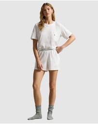 Polo Ralph Lauren - Knit Oxford Modal & Cotton Short Sleeve Tee & Short Set