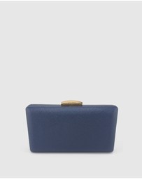 Izoa - Bianca PU Leather Clutch