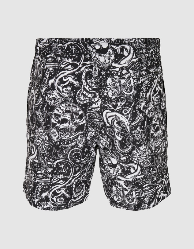 Urban Classics - Pattern Swim Shorts