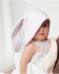 Living Textiles - Organic Hooded Towel - Whimsical Wonderland