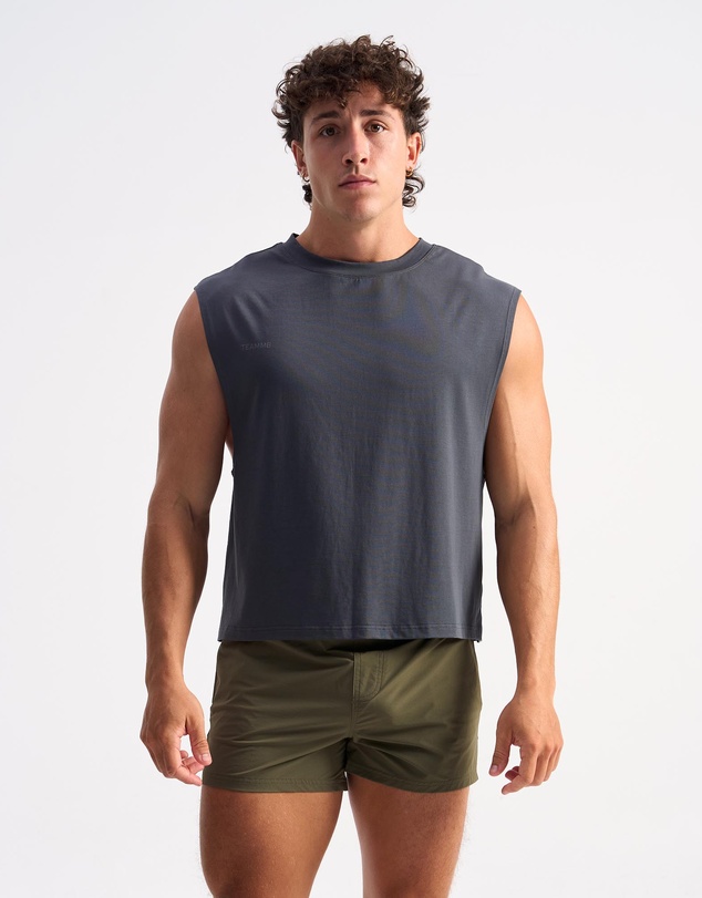 TEAMM8 - Strike Box Muscle Tank