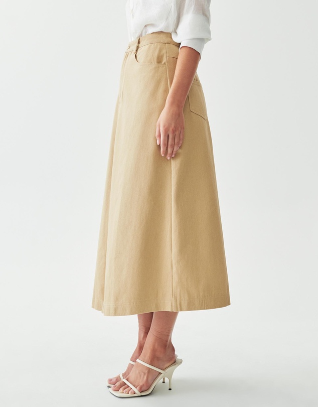 The Fated - Heart Midi Skirt