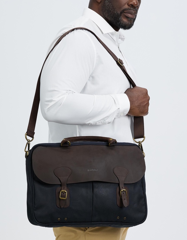 Barbour - Wax Leather Briefcase