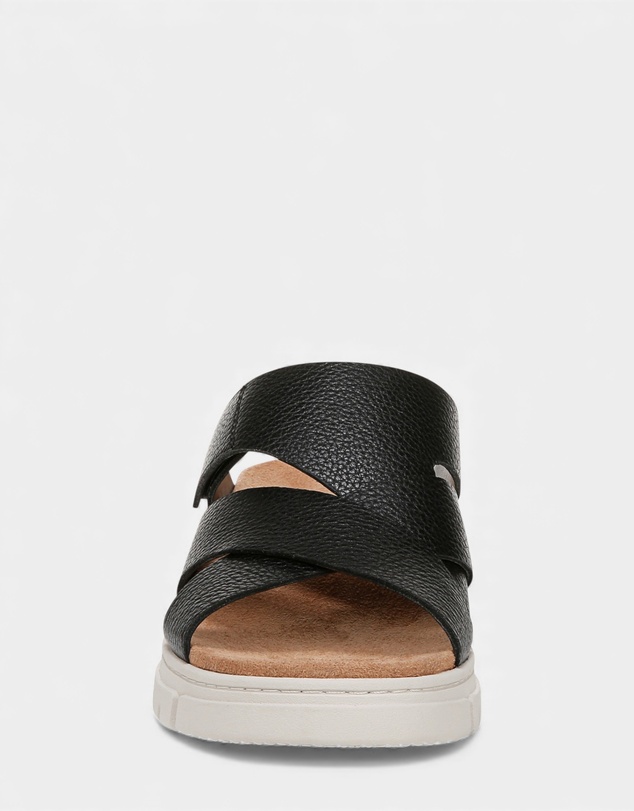 Vionic - Uptown Sunset Wedge - Black Tumbled