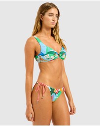Seafolly - Viva Vacation Hipster Tie Side Bikini Bottom