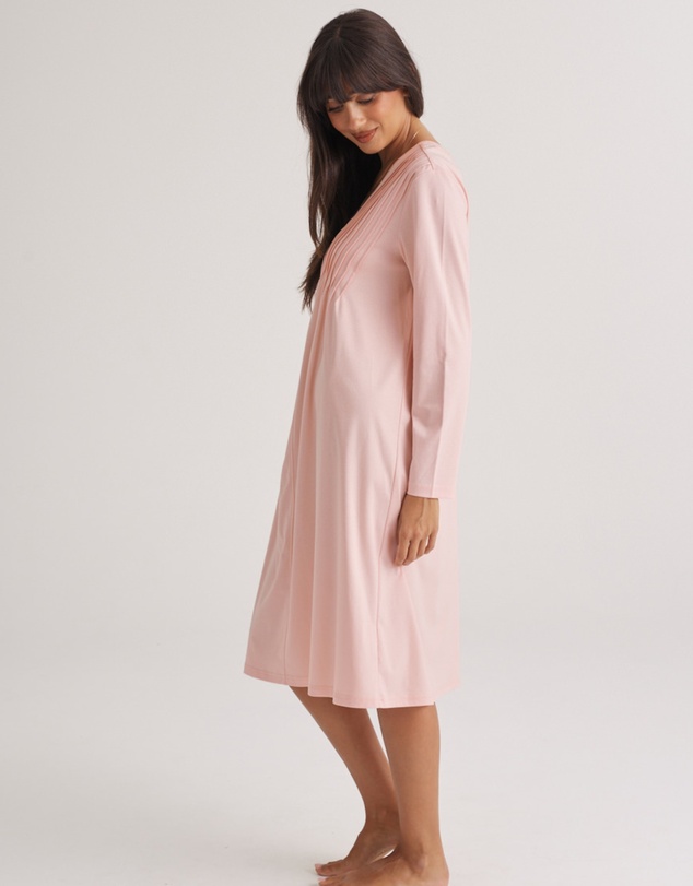 Love and Lustre - Pin Tuck L/S Nightie