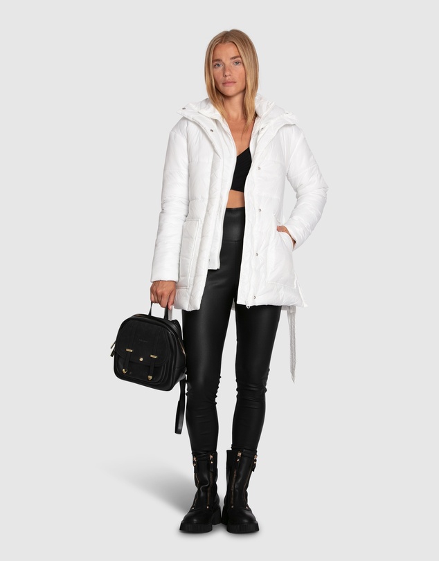 Belle & Bloom - Moonrise Belted Puffer Jacket