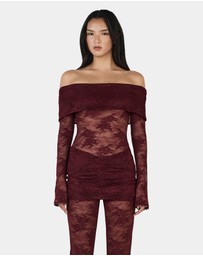 Ownley - Jessa Lace Top